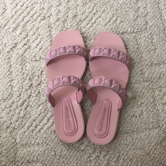 stuart weitzman rosita rubber sandal